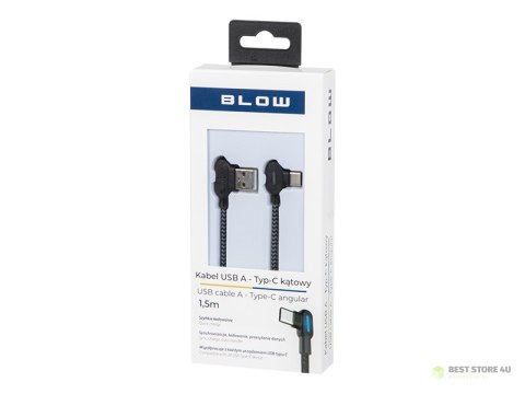 66-157# Przył.usb 2.0 a - usb-c 1,5m kąt. plecio 66-157# Przył.usb 2.0 a - usb-c 1,5m kąt. plecio