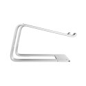 Crong AluBench - Ergonomiczna podstawka pod laptopa z aluminium (srebrny)