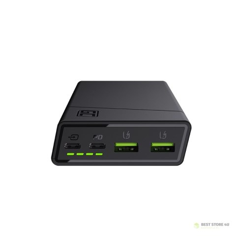 Green Cell PowerPlay20 - Power Bank 20000 mAh z szybkim ładowaniem 2x USB Ultra Charge oraz 2x USB-C Power Delivery 18W Green Cell PowerPlay20 - Power Bank 20000 mAh z szybkim ładowaniem 2x USB Ultra Charge oraz 2x USB-C Power Delivery 18W