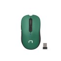 Natec Mouse, Robin, Wireless, 1600 DPI, Green