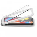 Spigen Alm Glass FC 2-Pack - Szkło hartowane do Apple iPhone 13 / iPhone 13 Pro 2 szt (Czarna ramka)