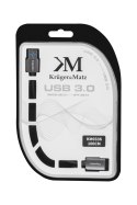 Kabel USB3.0 wtyk - gniazdo 1m Kruger&Matz