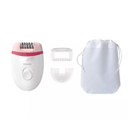 Philips Epilator BRE255/00 Satinelle Essential Number of power levels 2, White/Pink, Corded