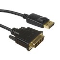 Kabel Display, Port (DP) - DVI Maclean, 4K/30Hz, 1.8m, MCTV-715