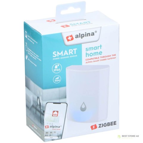 Alpina - Inteligentny czujnik zalania sieć Zigbee Alpina - Inteligentny czujnik zalania sieć Zigbee
