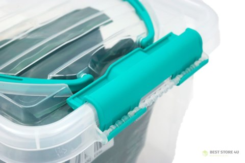 Pojemnik plastikowy 5,0L PROSTOKĄT MULTI BOX z pokrywką CLIP Pojemnik plastikowy 5,0L PROSTOKĄT MULTI BOX z pokrywką CLIP