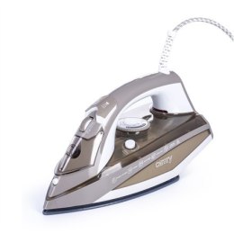 Camry CR 5018 Steam Iron, 3000 W, Water tank capacity 320 ml, Continuous steam 40 g/min, Brown/White