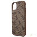 Guess 4G Metal Gold Logo - Etui iPhone 11 Pro (brązowy)