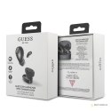 Guess Wireless Earphones 5.0 4H - Słuchawki TWS + stacja dokująca (czarny)