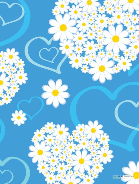 Nexgen Skins - Zestaw skórek na obudowę z efektem 3D iPad 2/3/4 (Hearts and Daisies 3D) Nexgen Skins - Zestaw skórek na obudowę z efektem 3D iPad 2/3/4 (Hearts and Daisies 3D)