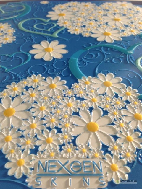 Nexgen Skins - Zestaw skórek na obudowę z efektem 3D iPad 2/3/4 (Hearts and Daisies 3D) Nexgen Skins - Zestaw skórek na obudowę z efektem 3D iPad 2/3/4 (Hearts and Daisies 3D)