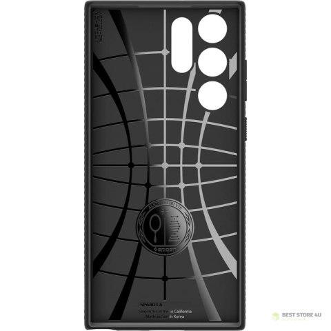 Spigen Liquid Air - Etui Samsung Galaxy S22 Ultra (Czarny) Spigen Liquid Air - Etui Samsung Galaxy S22 Ultra (Czarny)