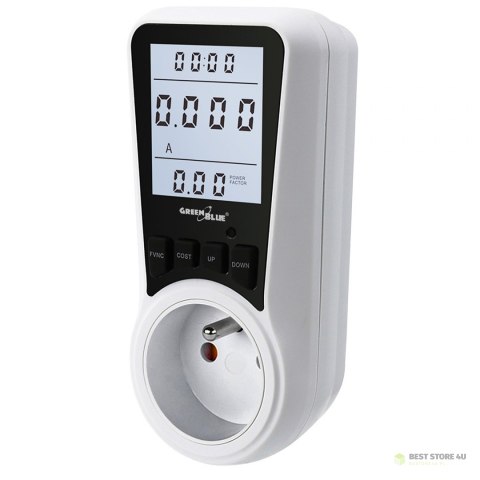 Miernik energii GreenBlue, watomierz GB350 E Miernik energii GreenBlue, watomierz GB350 E