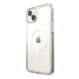 Speck Gemshell + MagSafe - Etui do iPhone 14 Plus z połowką MICROBAN (Clear)