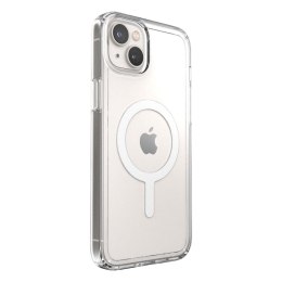 Speck Gemshell + MagSafe - Etui do iPhone 14 Plus z połowką MICROBAN (Clear)