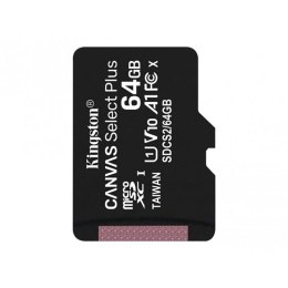 Kingston Canvas Select Plus microSDXC - Karta pamięci 64 GB A1 Class UHS-I U1 V10 100 MB/s