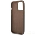 Guess 4G Metal Camera Outline Case - Etui iPhone 14 Pro Max (Brązowy)