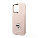 Karl Lagerfeld Choupette Body - Etui iPhone 14 Pro Max (jasnoróżowy)