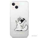 Karl Lagerfeld Choupette Fun Sunglasses - Etui iPhone 14 Plus (przezroczysty)