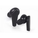Gembird - Bezprzewodowe słuchawki Bluetooth z etui ładującym (czarny)