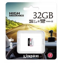 Kingston High-Endurance Micro SDHC - Karta pamięci 32 GB Class 10 UHS-I U1 V10 30/95 MB/s