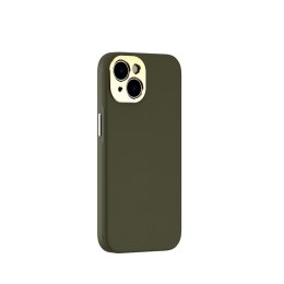 Moshi Napa Slim MagSafe - Skórzane etui iPhone 14 (Juniper Green)