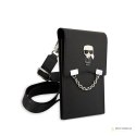 Karl Lagerfeld Ikonik Karl Chain Wallet Phone Bag - Torba na smartfona i akcesoria (czarny)