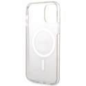 Guess Bundle Pack MagSafe 4G - Zestaw etui + ładowarka MagSafe iPhone 12 / iPhone 12 Pro (brązowy/złoty)