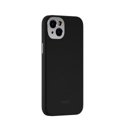 Moshi Napa Slim MagSafe - Skórzane etui iPhone 14 Plus (Midnight Black)