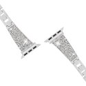 Case-Mate Brilliance - Pasek ze stali nierdzewnej do Apple Watch 38/40/41 mm (Srebrny)