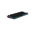 Corsair K60 PRO TKL RGB Gaming keyboard, RGB LED light, NA, Wired, Black, Optical-Mechanical