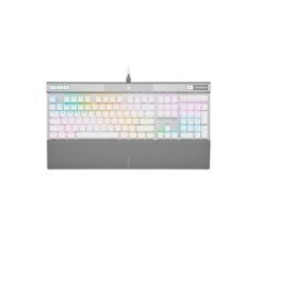 Corsair K70 PRO RGB Gaming keyboard, RGB LED light, NA, Wired, White, Optical-Mechanical