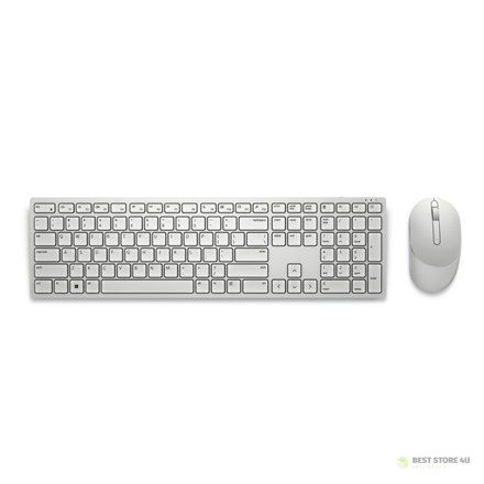 Dell Keyboard and Mouse KM5221W Pro Wireless, RU, 2.4 GHz, White Dell Keyboard and Mouse KM5221W Pro Wireless, RU, 2.4 GHz, White