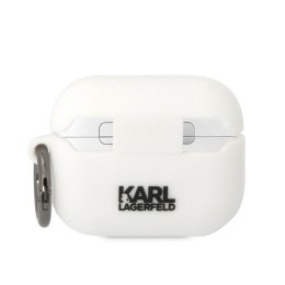 Karl Lagerfeld Silicone Karl & Choupette - Etui AirPods Pro (biały)