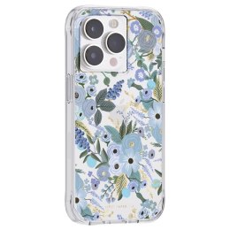 Rifle Paper Clear - Etui iPhone 14 Pro (Garden Party Blue)