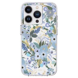 Rifle Paper Clear MagSafe - Etui iPhone 14 Pro (Garden Party Blue)