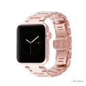 Case-Mate Linked - Pasek ze stali nierdzewnej do Apple Watch 38/40/41 mm (Rose Gold)