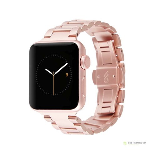 Case-Mate Linked - Pasek ze stali nierdzewnej do Apple Watch 38/40/41 mm (Rose Gold)