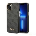 Guess 4G Metal Camera Outline Case - Etui iPhone 14 (czarny)