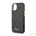 Guess 4G Metal Camera Outline Case - Etui iPhone 14 (czarny)