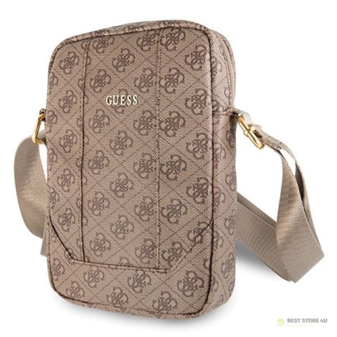 Guess 4G Uptown Tablet Bag - Torba na tablet 10" (brązowy) Guess 4G Uptown Tablet Bag - Torba na tablet 10" (brązowy)