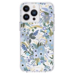 Rifle Paper Clear MagSafe - Etui iPhone 14 Pro Max (Garden Party Blue)