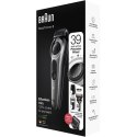 Braun Beard Trimmer BT5365 Cordless and corded, Operating time (max) 100 min, Number of length steps 39, Li-Ion, Black/Silver