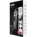 Braun Beard Trimmer BT7320 Cordless and corded, Operating time (max) 100 min, Number of length steps 39, Li-Ion, Black/Silver
