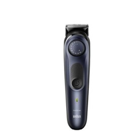 Braun Beard Trimmer BT7330 Cordless and corded, Operating time (max) 100 min, Number of length steps 39, Li-Ion, Black/Blue