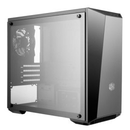 Cooler Master MasterBox Lite 3.1 TG Side window, Black, Micro ATX, Power supply included No