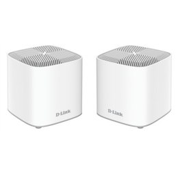 D-Link Dual Band Whole Home Mesh Wi-Fi 6 System COVR-X1862 (2-pack) 802.11ax, 574+1201 Mbit/s, 10/100/1000 Mbit/s, Ethernet LAN