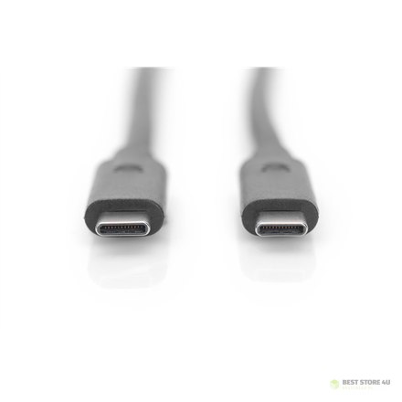 Digitus USB Type-C Connection Cable AK-300139-010-S USB Male 3.1 Gen 2 (Type C), USB Male 3.1 Gen 2 (Type C), Black, 1 m Digitus USB Type-C Connection Cable AK-300139-010-S USB Male 3.1 Gen 2 (Type C), USB Male 3.1 Gen 2 (Type C), Black, 1 m