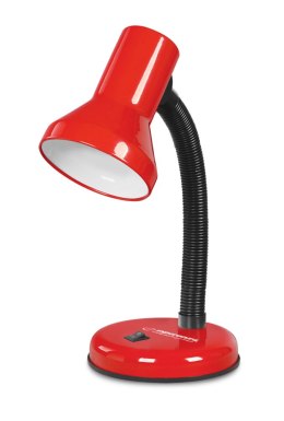 ELD108R Esperanza lampka biurkowa e27 altair czerwona