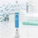 Oral-B Electric Toothbrush D100.413.1 Vitality 100 Sensitive Rechargeable, For adults, Number of brush heads included 1, Blue/Wh